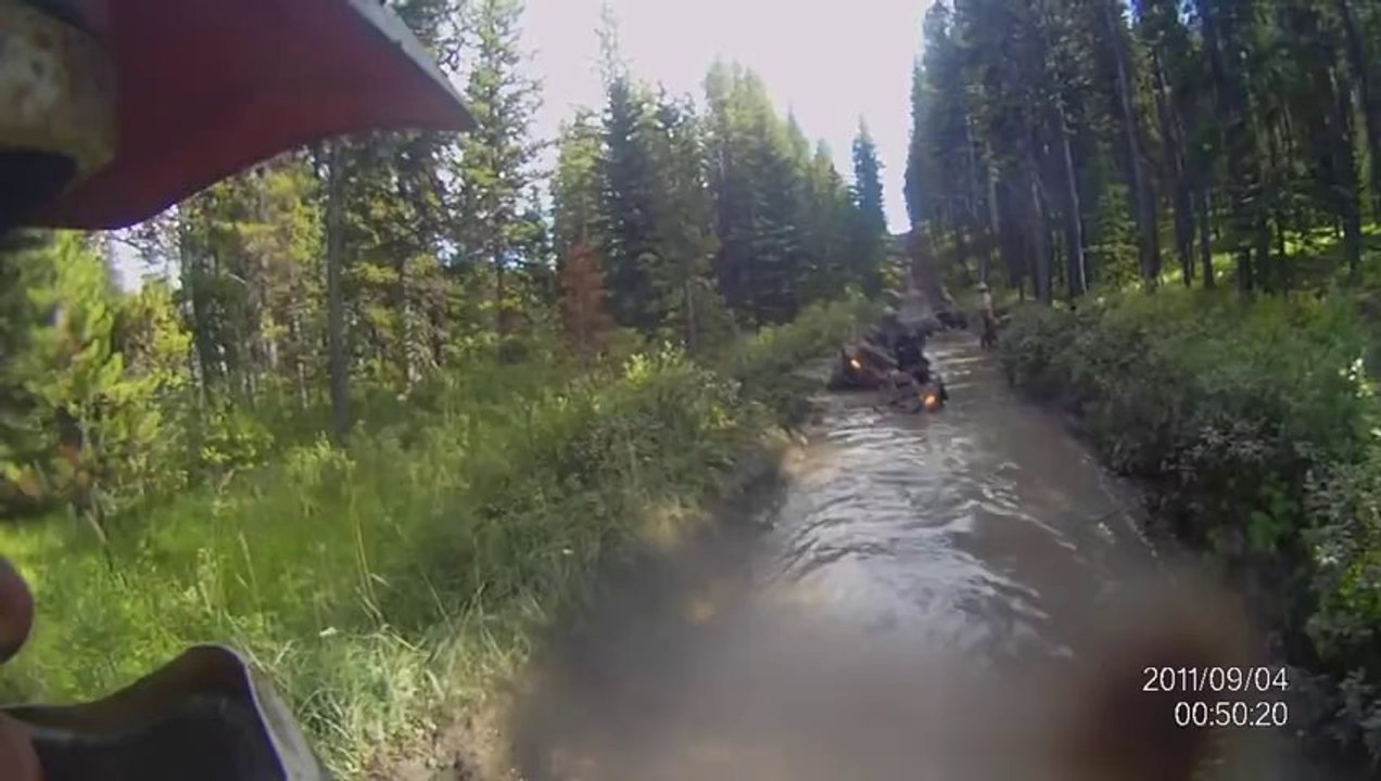 ATV'S Get Stuck While Mudding