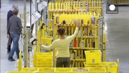 Amazon workers strike in Germany over pay