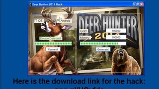 Deer Hunter 2014 Hack works for both Android and iOS devices