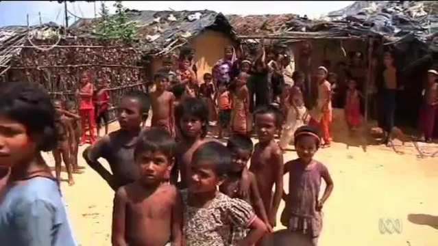 Struggle of the stateless_ meeting Rohingya refugees نضال لعديمي الجنسية - إجتماع لاجئين الروهنجيا