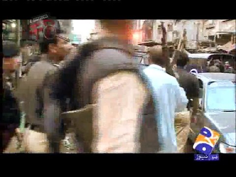 Geo FIR-16 Dec 2013-Part 1 Police gardi at Yousuf Goth Karachi