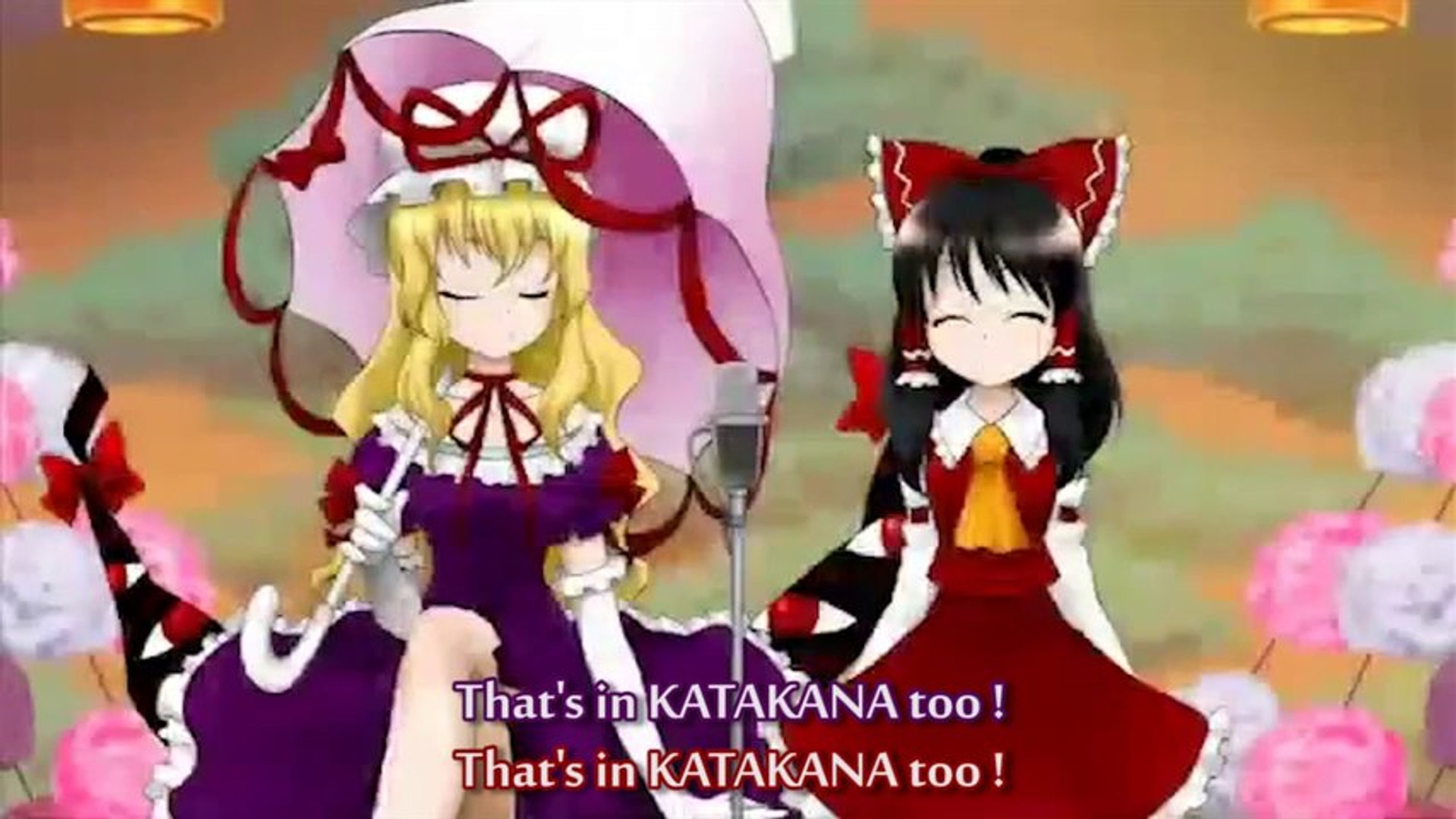 東方 1st Touhou M 1 Grand Prix R Border Girls English Subtitles Video Dailymotion