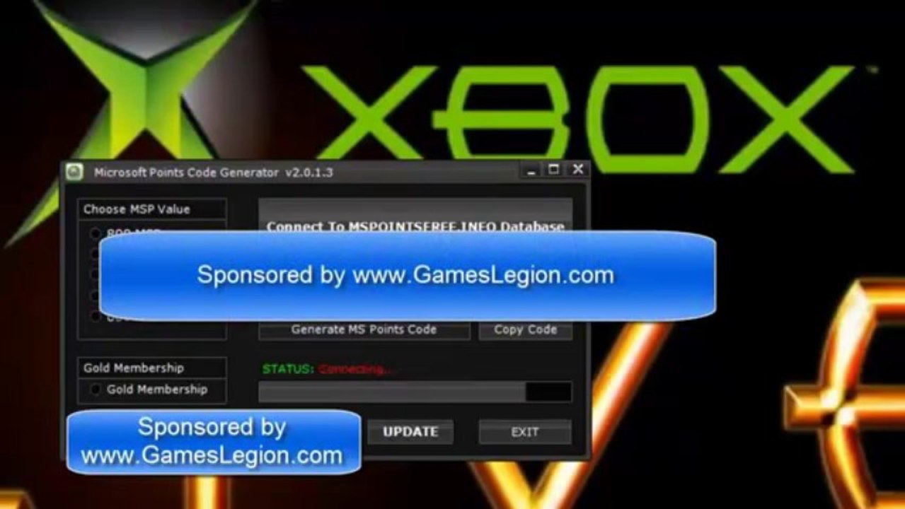 FREE Microsoft Points Generator and Free Xbox 360 Live Code Generator 2013