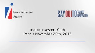 France's 2013 Indian Investors Club