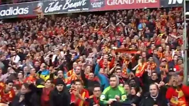 Communion avec les supporters Lensois