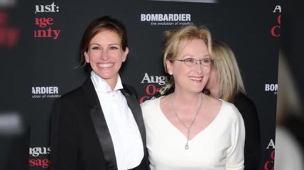 Download Video: Julia Roberts and Meryl Streep Wow at August: Osage County Premiere