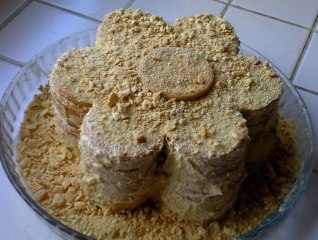 recette du gâteau de biscuit (bolo de bolocha)