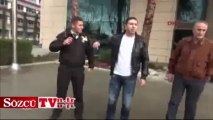 Fatih Belediyesi'nde habercilere saldırdılar