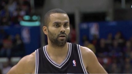 Tony Parker air ball