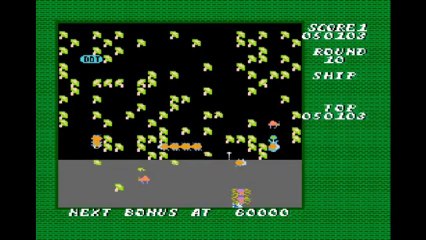 Millipede : Combat contre un mille-pattes