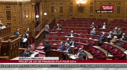 Nouvelle lecture du projet de loi de finances pour 2014 - En séance