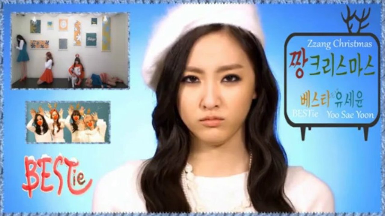 BESTie ft. Yoo Sae Yoon - Zzang Christmas k-pop [german sub]
