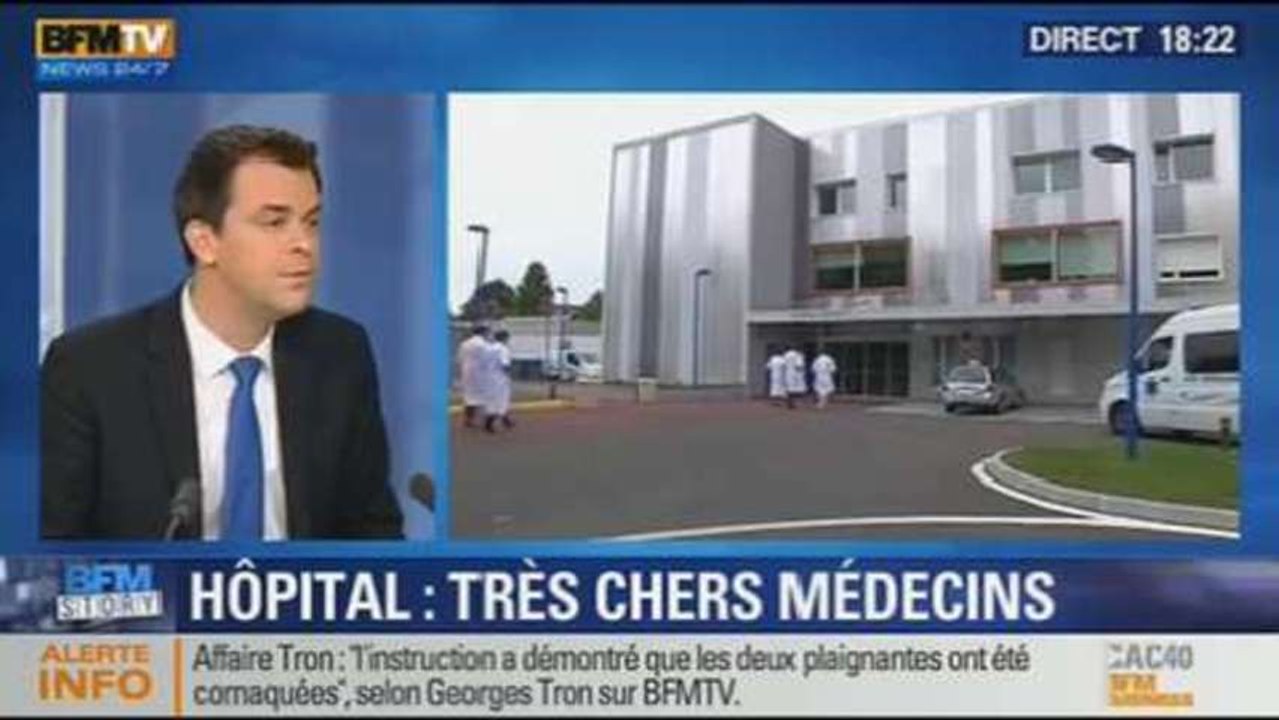 BFM Story: Rapport sur les médecins intérimaires: ces médecins "mercenaires" coûtent trop cher - 17/12