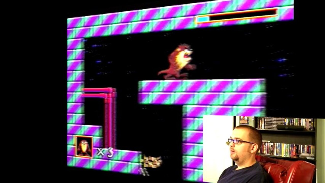 Hey Chris watcha play'n- Taz in Escape From Mars for the Sega Genesis