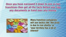 Franchise Business Opportunity Get All The Facts Before You Buy