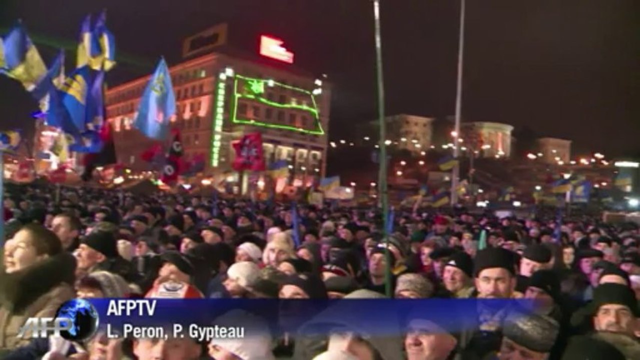 Ianoukovitch "vend" l'Ukraine à Moscou, selon l'opposition