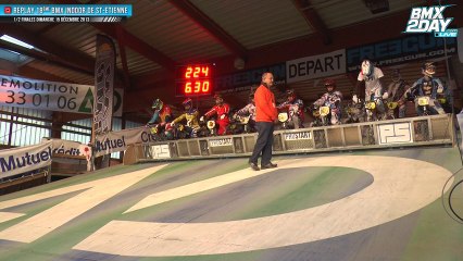 Replay BMX Indoor St-Etienne Dimanche 1/4 et 1/2 finales