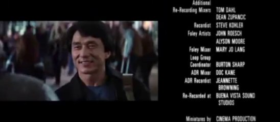 Jackie Chan MSG bloopers