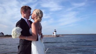 Eliza + Patrick {wedding at galley beach // nantucket wedding videographer}