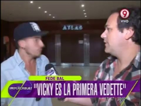 Pronto.com.ar Fede Bal opinó sobre el debut de Vicky Xipolitakis
