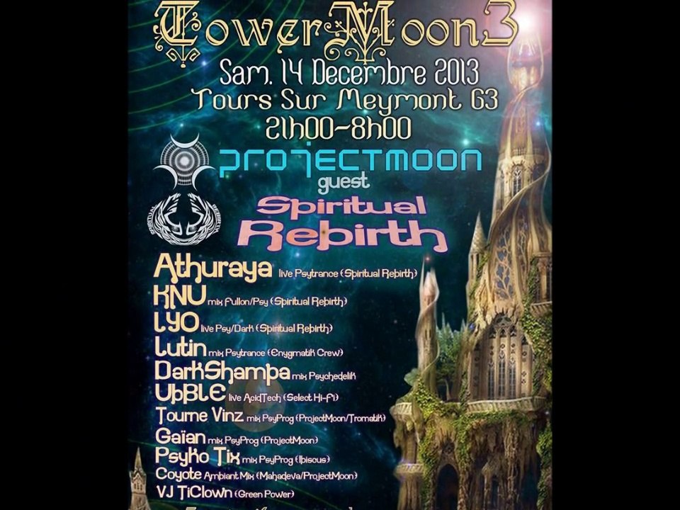 TOWER MOON 3 'Spiritual Rebirth' & 'Project Moon'