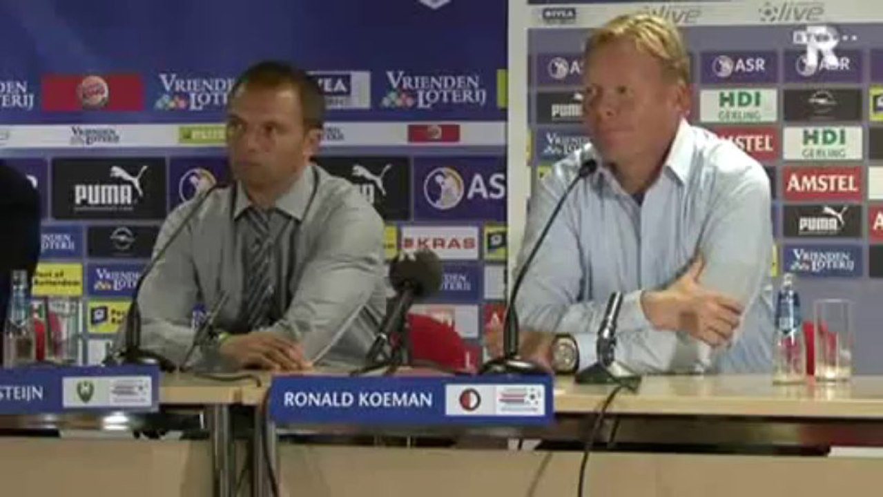 02-10-2011 Persconferentie na Feyenoord - ADO Den Haag