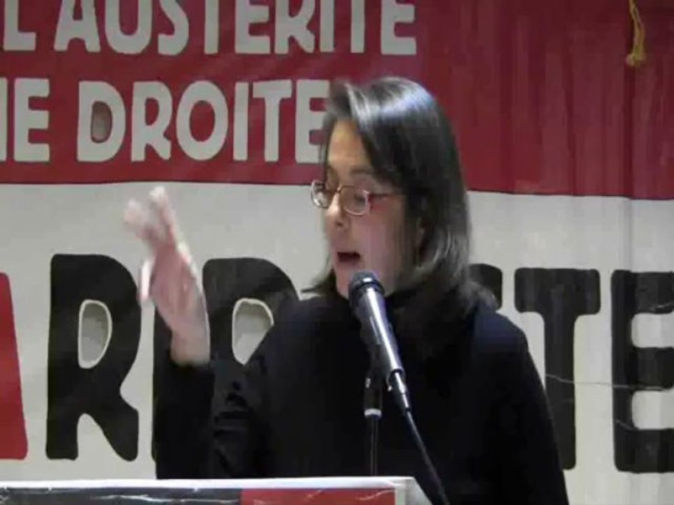 NPA Paris : Municipales 2014 - Isabelle Foucher le 11 décembre 2013
