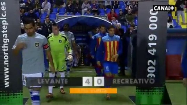 Copa del Rey Levante 4 Recreativo 0