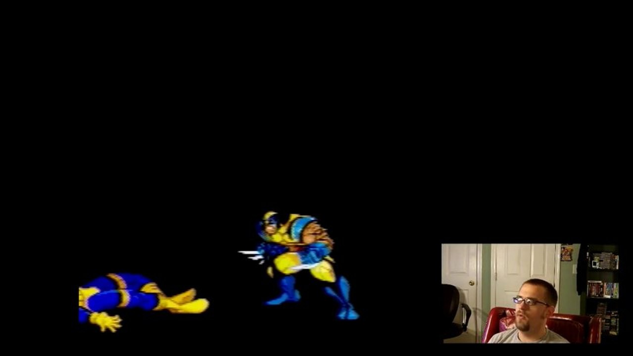 Hey Chris watcha play'n- X-Men- Children of the Atom for the Sega Saturn
