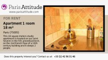 Studio Apartment for rent - Quartier Latin/St Michel, Paris - Ref. 1152