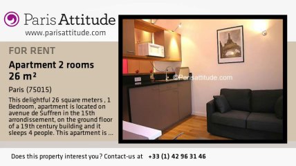 1 Bedroom Apartment for rent - Ecole Militaire/Unesco, Paris - Ref. 6946