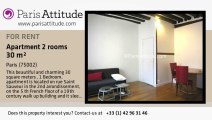 1 Bedroom Apartment for rent - Strasbourg St Denis, Paris - Ref. 6101