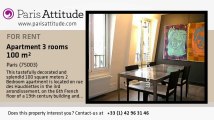 2 Bedroom Apartment for rent - Musée Picasso, Paris - Ref. 3905