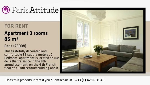 2 Bedroom Apartment for rent - Miromesnil, Paris - Ref. 8783