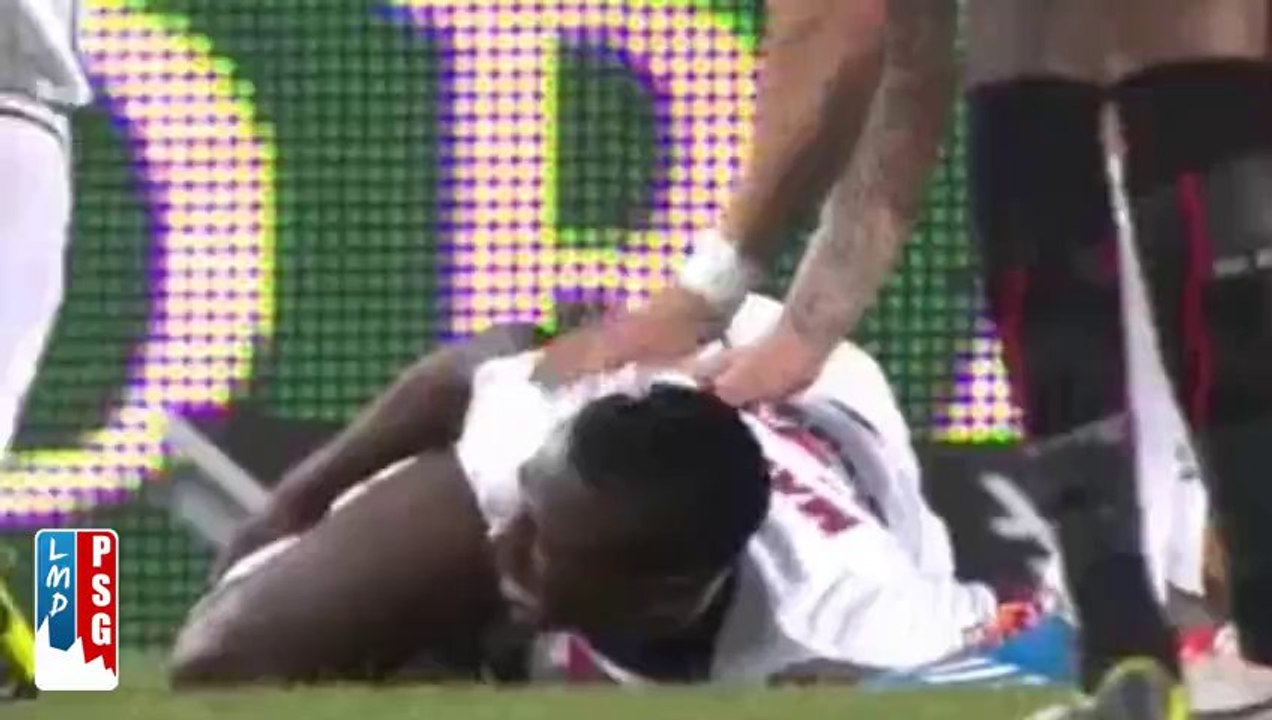 Lavezzi joue avec la tête de Matuidi (lmdpsg)
