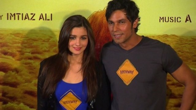 Highway Trailer Launch - Alia Bhatt,Randeep Hooda, Imtiaz Ali