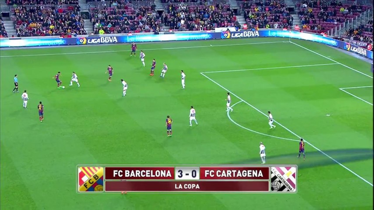 Barça 3 Cartagena 0