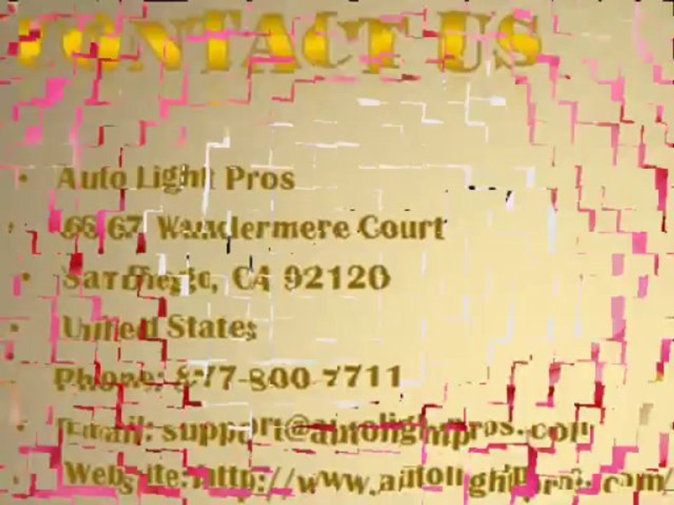 Mini Cooper & Mitsubishi Eclipse HeadLights