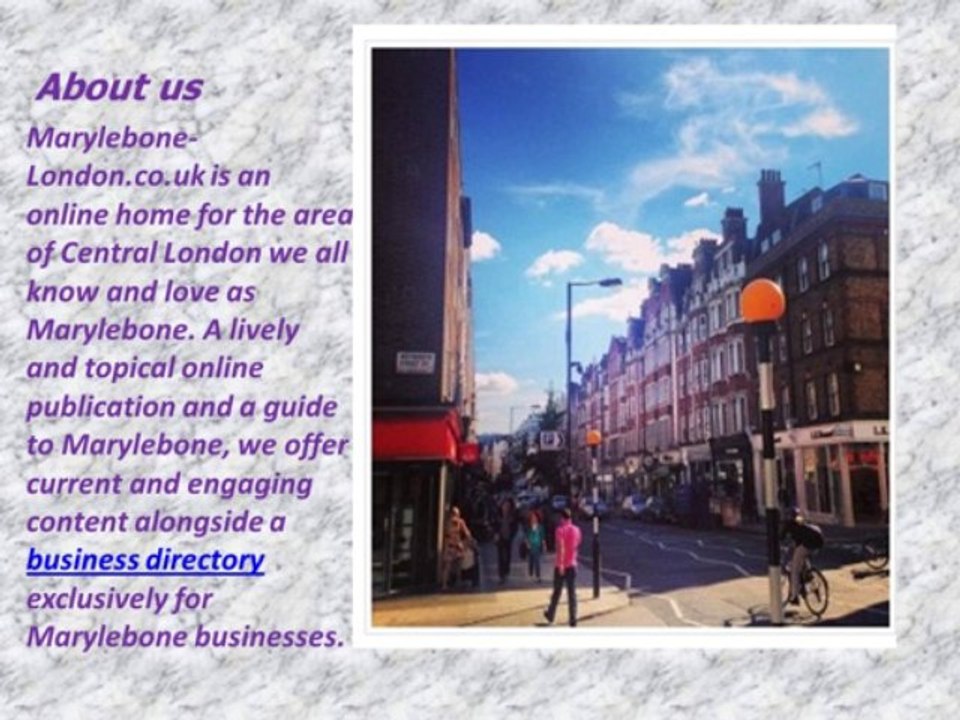 Marylebone Village