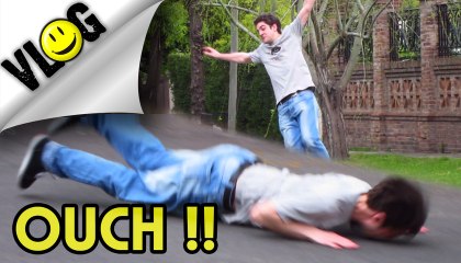 TERRIBLE SKATEBOARD FACEPLANT!!   | Argentinian Speaking English - VLOG #45
