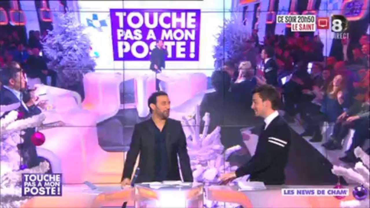 Chute de Bertrand Chameroy dans TPMP