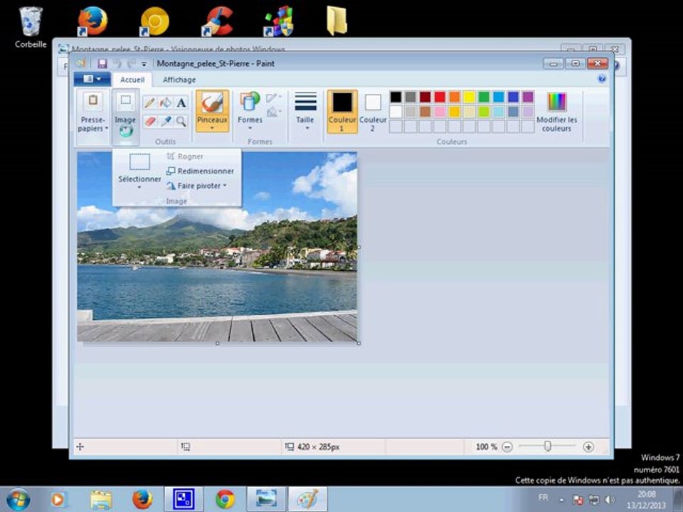transformer une image en icone