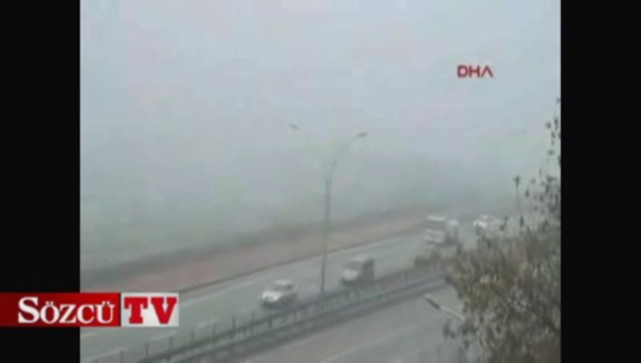 İzmit Körfezi'nde sis nedeniyle deniz ulaşımı durdu