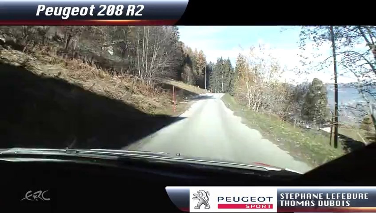 Peugeot Rally Academy : A bord avec Stéphane Lefebvre