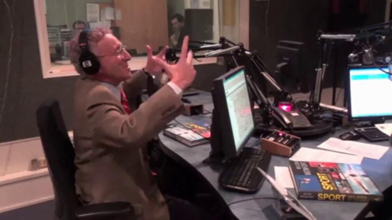 Nelson Monfort, invité de France Bleu Alsace