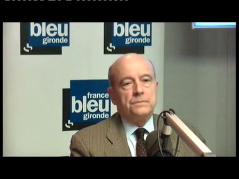 Alain Juppé invité de France Bleu Gironde - Municipales 2014 à Bordeaux