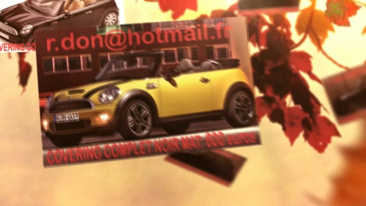 Mini Cooper Cabrio noir mat, Mini Cooper Cabrio noir mat, Mini noir mat, Mini Cooper Cabrio Covering noir mat, Mini Cooper Cabrio peinture noir mat, Mini Cooper Cabrio noir mat