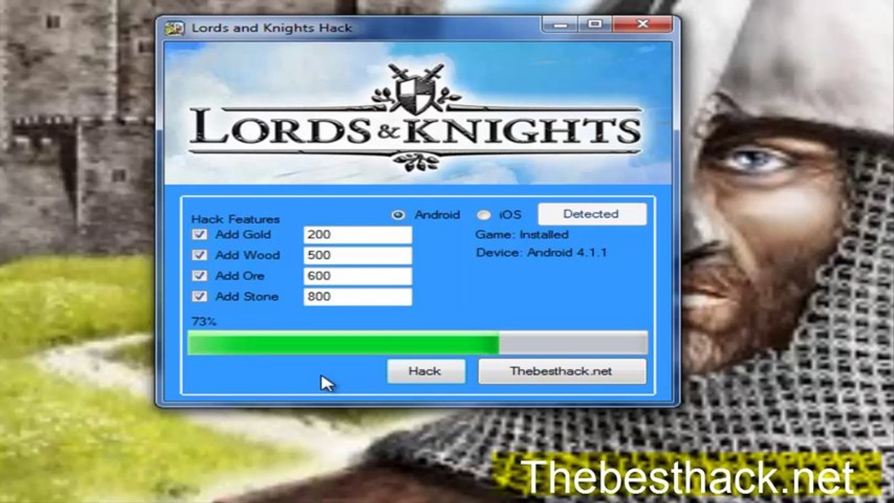 Lords & Knights – MMO Cheat Hack (Free: Gold/Wood/Ore/Stone)