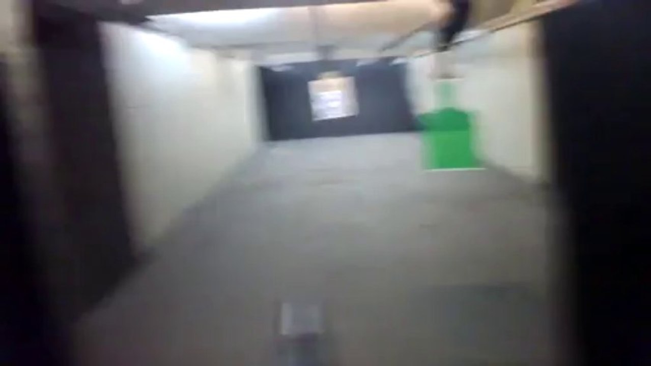 Faire du tir en portant les lunettes GOOGLE GLASS!