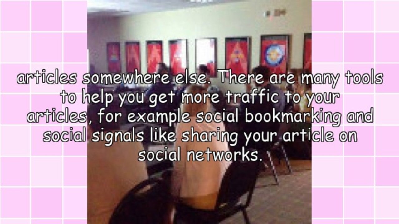 Article Marketing & Traffic Generation Tricks